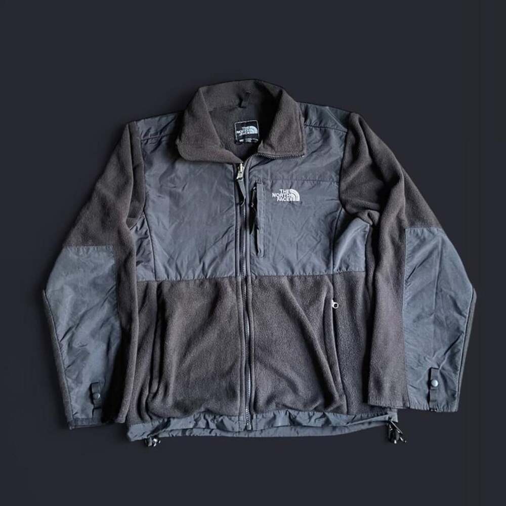 The North Face Denali Jacket Women's Medium Black Fleece Zip Nylon